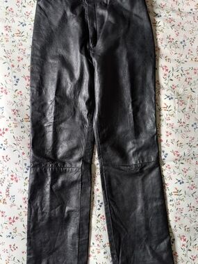 Bovines Black Lambskin Leather Jacket